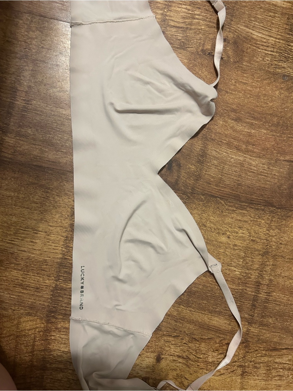 Lucky Brand Nude Lightweight Seamless Bralette